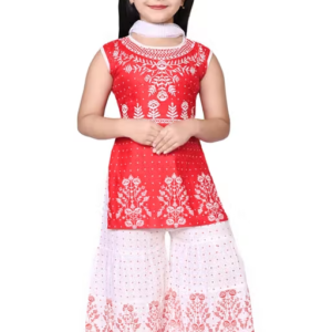 Printed Chanderi Palazzos for Women