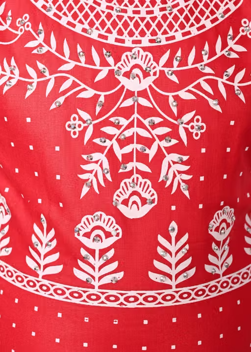Printed Chanderi Palazzos for Women - Image 2