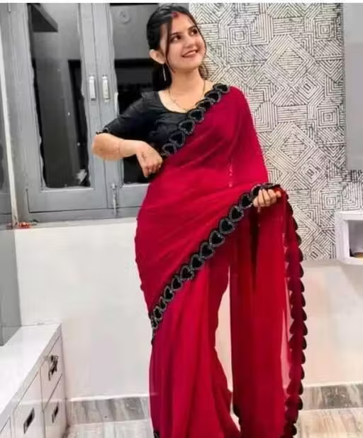 GEORGETTE SAREE - Image 2