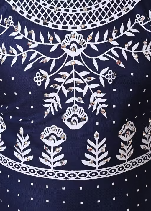 Printed Chanderi Palazzos for Women - Image 2