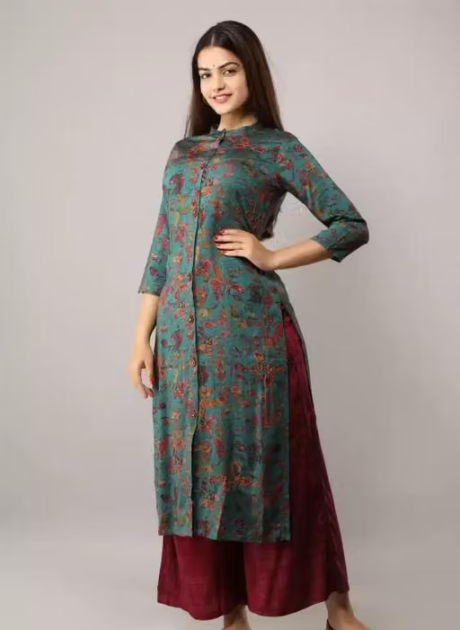 Viscose Kurta Palazzos for Women