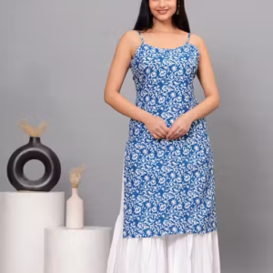 Rayon Kurta Palazzos for Women