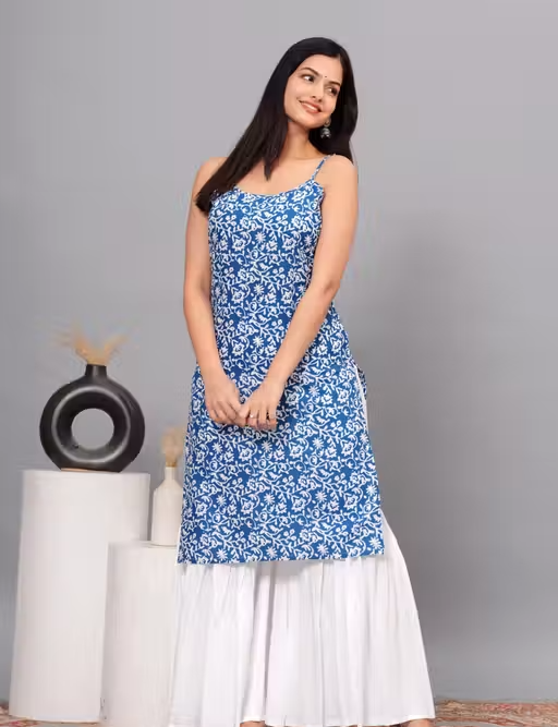 Rayon Kurta Palazzos for Women - Image 4
