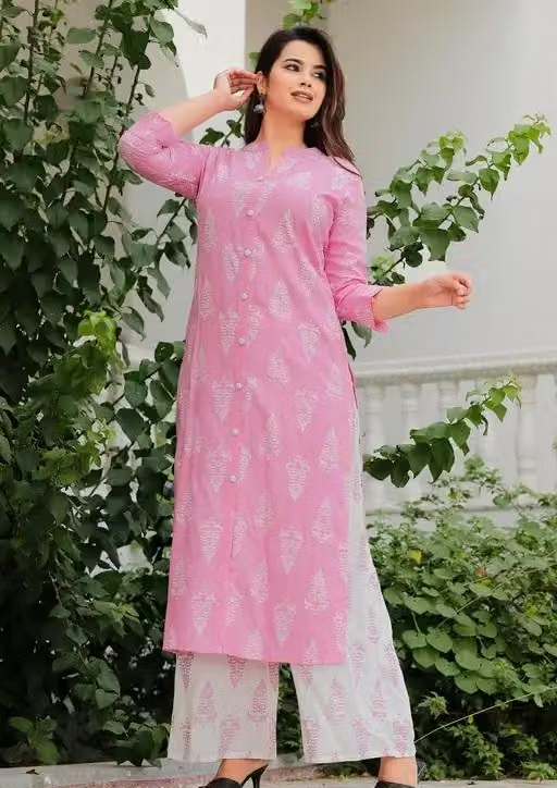 Printed Rayon Kurta for Women - Image 2