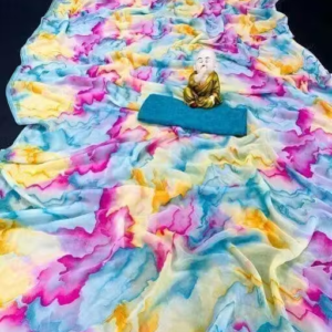 Best Silk Printed Sareee