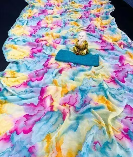 Best Silk Printed Sareee
