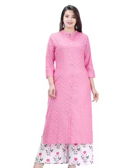 Rayon Kurta Palazzos for Women