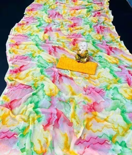 Best Silk Printed Sareee