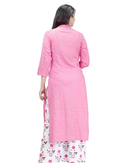 Rayon Kurta Palazzos for Women - Image 2