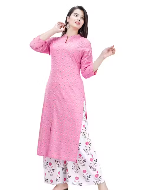 Rayon Kurta Palazzos for Women - Image 3
