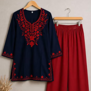 Rayon Kurta Palazzos Fit/ for Women