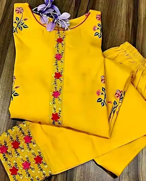 Cotton Kurta Pants for Women