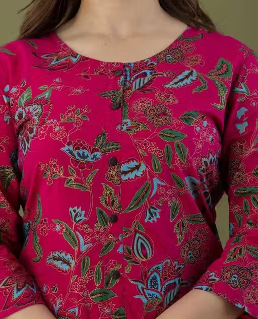 Rayon Kurta Palazzos for Women - Image 4