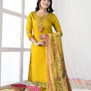 Embroidered Rayon Kurta for Women