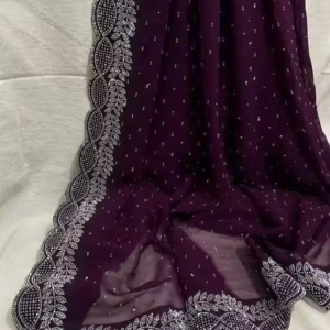 Diamond work Traditional Fancy Saree