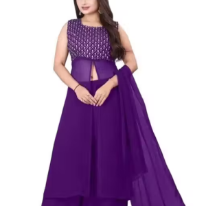 Georgette Kurta Palazzos for Women