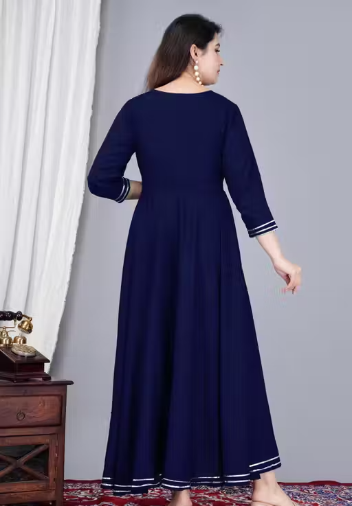 women anarkali kurti. Trending kurti for women - Image 2