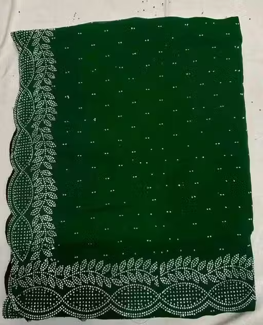Diamond work Traditional Fancy Saree