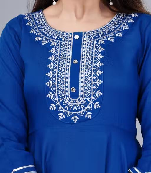 women anarkali kurti. Trending kurti for women - Image 4