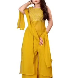 Georgette Kurta Palazzos for Women
