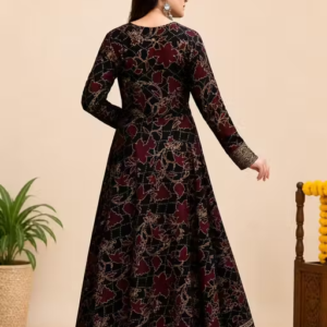 Flared Anarkali gown dress kurta for womens