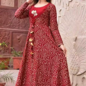 JAIPURI RAYON ANARKALI KURTI