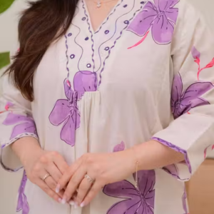 Printed Viscose Kurta Palazzos Fit/ for Women