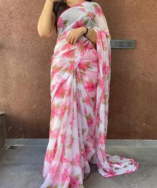 FLOWER DESIGNER SAREE