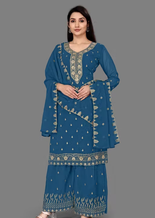 Georgette Kurta Set for Women