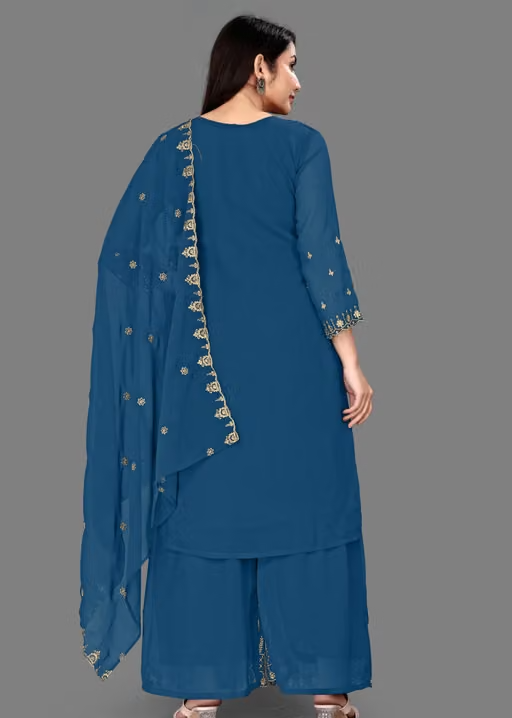 Georgette Kurta Set for Women - Image 3