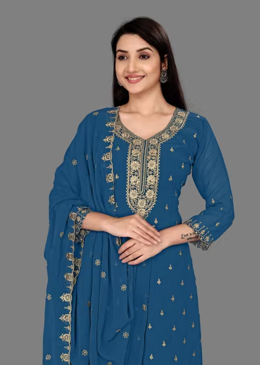 Georgette Kurta Set for Women - Image 4