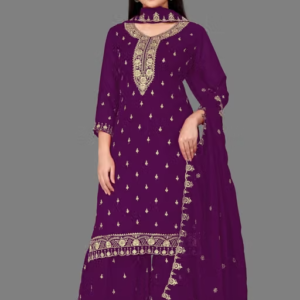 Embroidered Kurta Set for Women