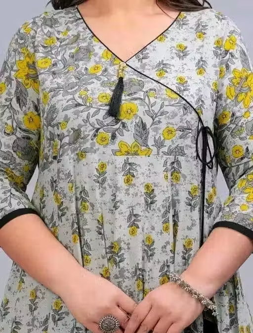Umbrella Kurti Grey - Image 2