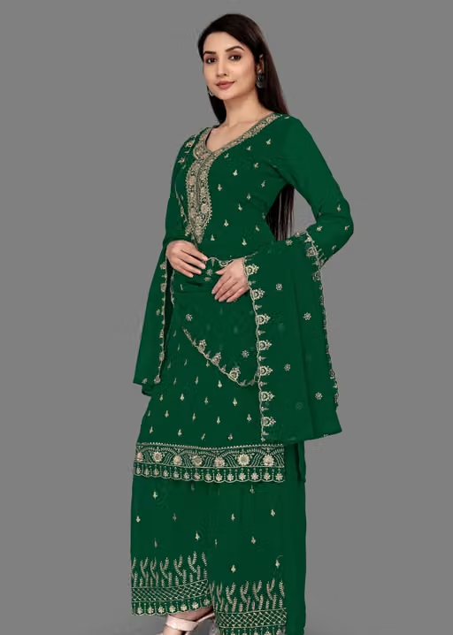 Embroidered Kurta Set for Women - Image 2