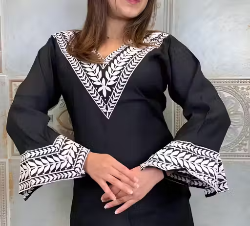 Georgette Kurta Palazzos for Women - Image 3