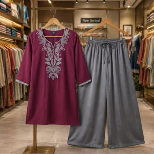 Rayon Kurta Palazzos Fit/ for Women