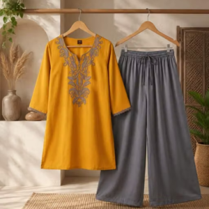 Rayon Kurta Palazzos Fit/ for Women