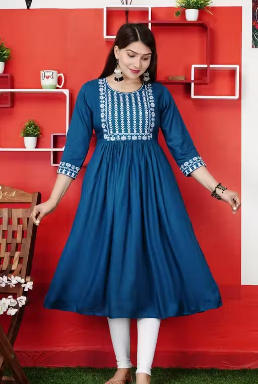 SKY ANARKALI KURTI