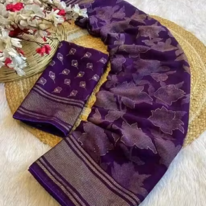 Georgette fancy saree