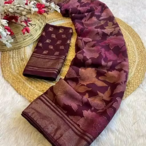 Georgette fancy saree