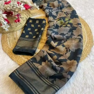 Georgette fancy saree