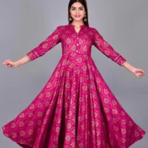 Designer kurti printed kurti and embroidery working Women