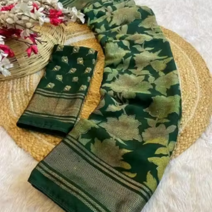 Georgette fancy saree