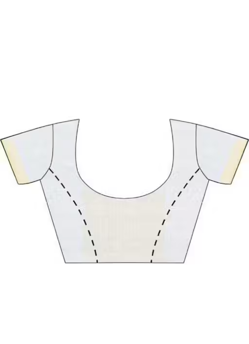 georgette grey Saree with blouse - Image 4