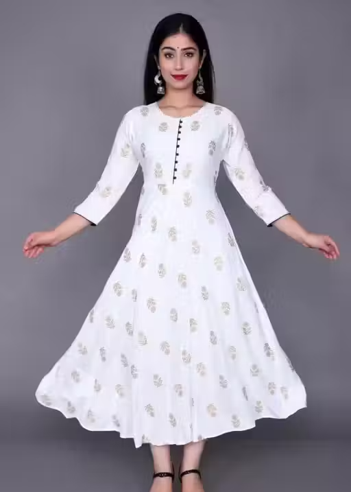 Jaipuri print designer kurti