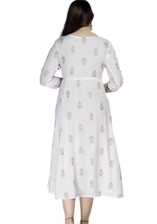 Jaipuri print designer kurti - Image 3