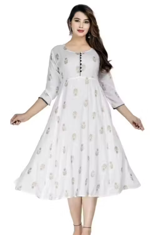 Jaipuri print designer kurti - Image 4