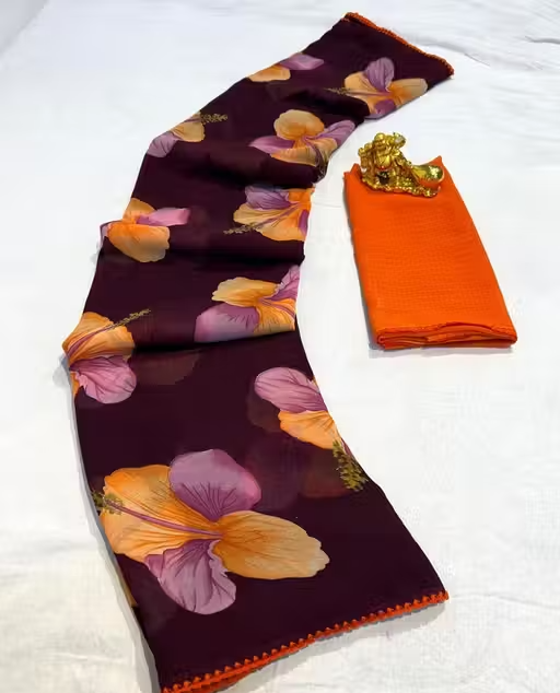 TRENDY GEORGETTE SAREES