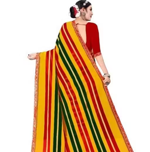 BANDHANI SAREES , BANDHANI SAREE , BANDHEJ SAREES , BANDHEJ SAREE , BANDHNI SAREES , BANDHNI SAREE , SHIBORI SAREES , PURE GEORGETTE SAREE , SOFT GEORGETTE SAREE , TRENDING SAREES , BANDHINI SAREES - Image 2