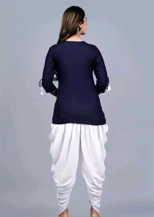 Poly Kurta Patiala for Women - Image 2